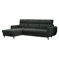 ECKSOFA Torro Mini, Seite: Links - Grau, Holz/Textil (258/168cm) - MIRJAN24