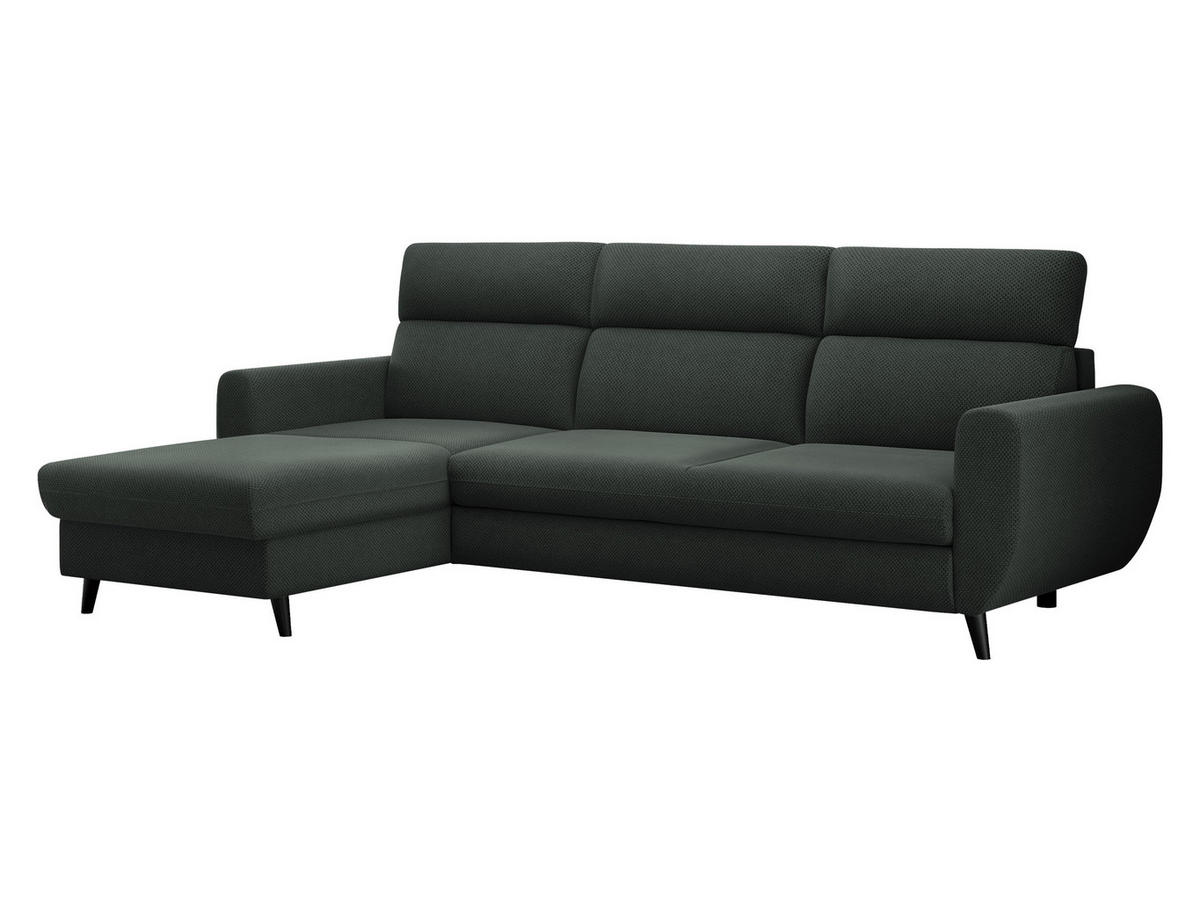 ECKSOFA Torro Mini, Seite: Links - Grau, Holz/Textil (258/168cm) - MIRJAN24