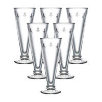 SEKTGLÄSER Biene Abeille transparent 150 ml 6er Set - Transparent, Glas (0.15L) - La Rochère