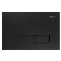 DRÜCKPLATTE Rea Hd K011a-q Und Slim 024n Black - Schwarz, Kunststoff (24.5/16/3.5cm) - REA