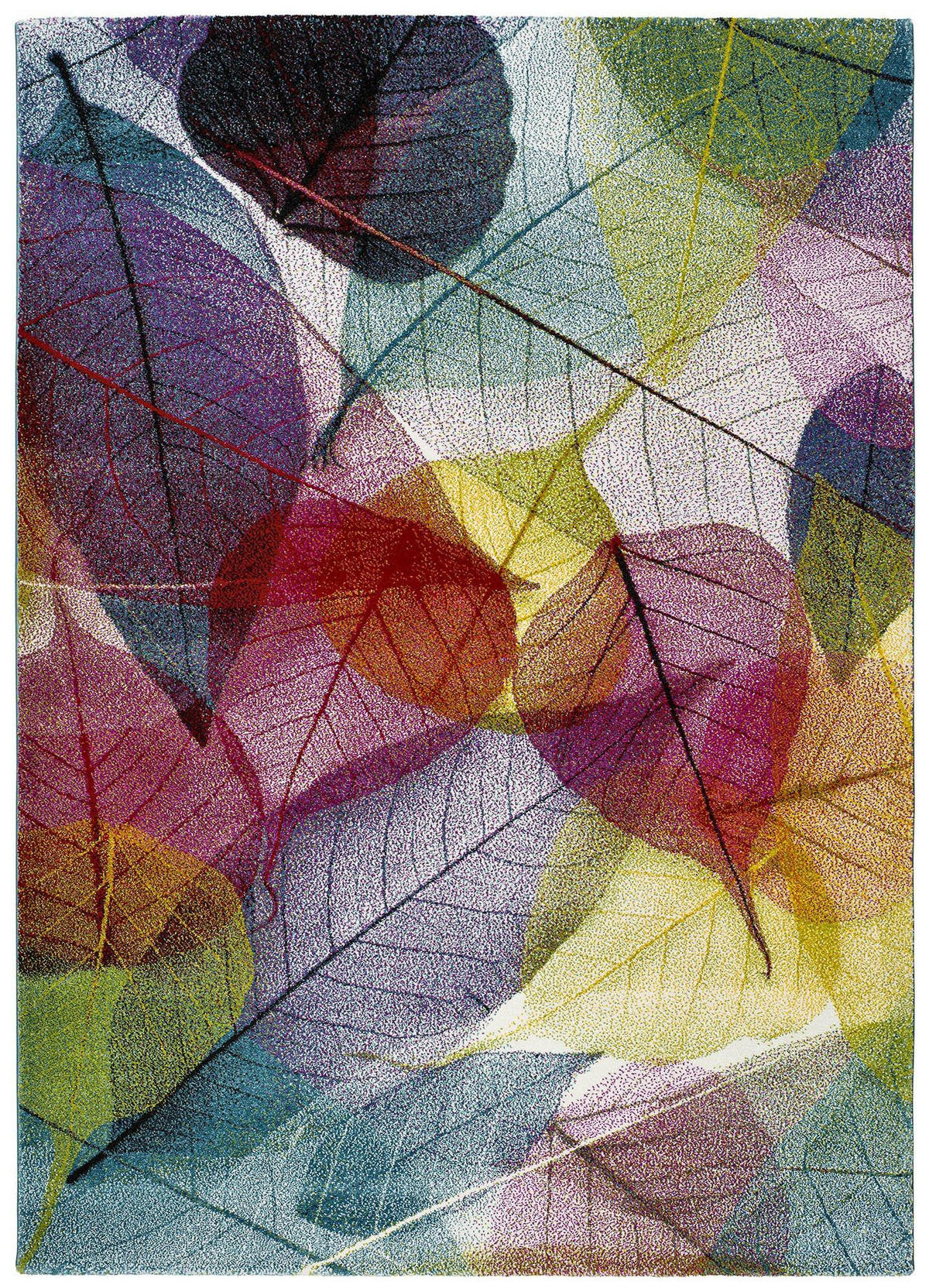 WEBTEPPICH Mehrfarbig Colors 120/170 cm - Multicolor, Naturmaterialien/Textil (120/170cm) - Atticgo