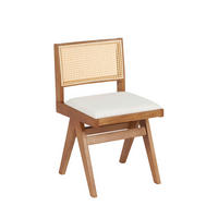 ESSZIMMERSTUHL Nelha Walnuss 45 cm x 82 cm - Walnussfarben, Textil (45/82/50cm)