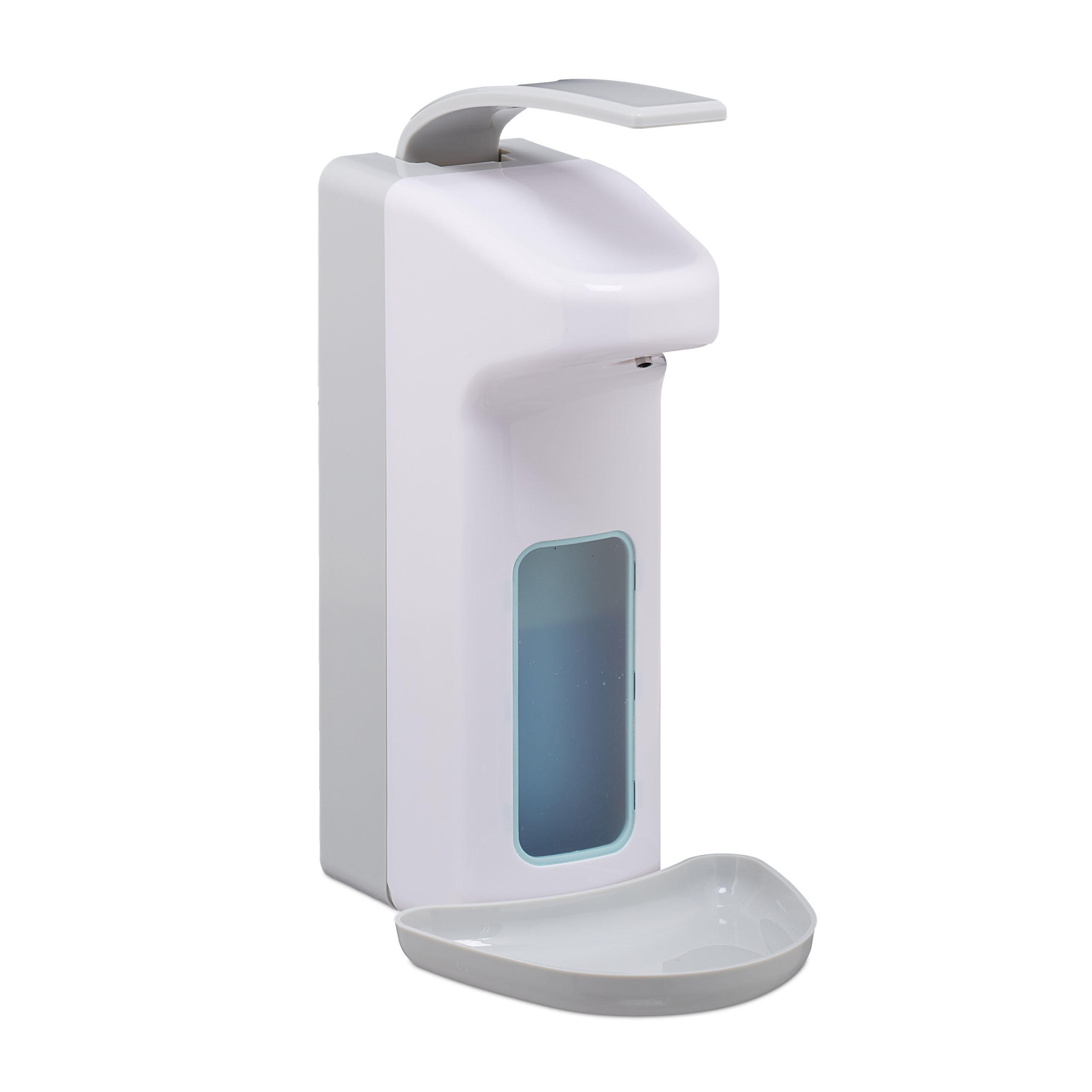 DOZATOR Alb Gri de perete 1000 ml cu parghie