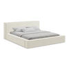 POLSTERBETT mit Bettkasten und Lattenrost 200x240 Beige - Beige/Schwarz, Kunststoff/Textil (160/200cm) - Makamii