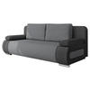 SCHLAFSOFA Emma - Hellgrau, Holz/Kunststoff (200/77/92cm) - MIRJAN24
