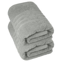 DUSCHTUCH London Stein Grau 2er Set 70x140 - Grau, Textil (70/140cm) - Lashuma