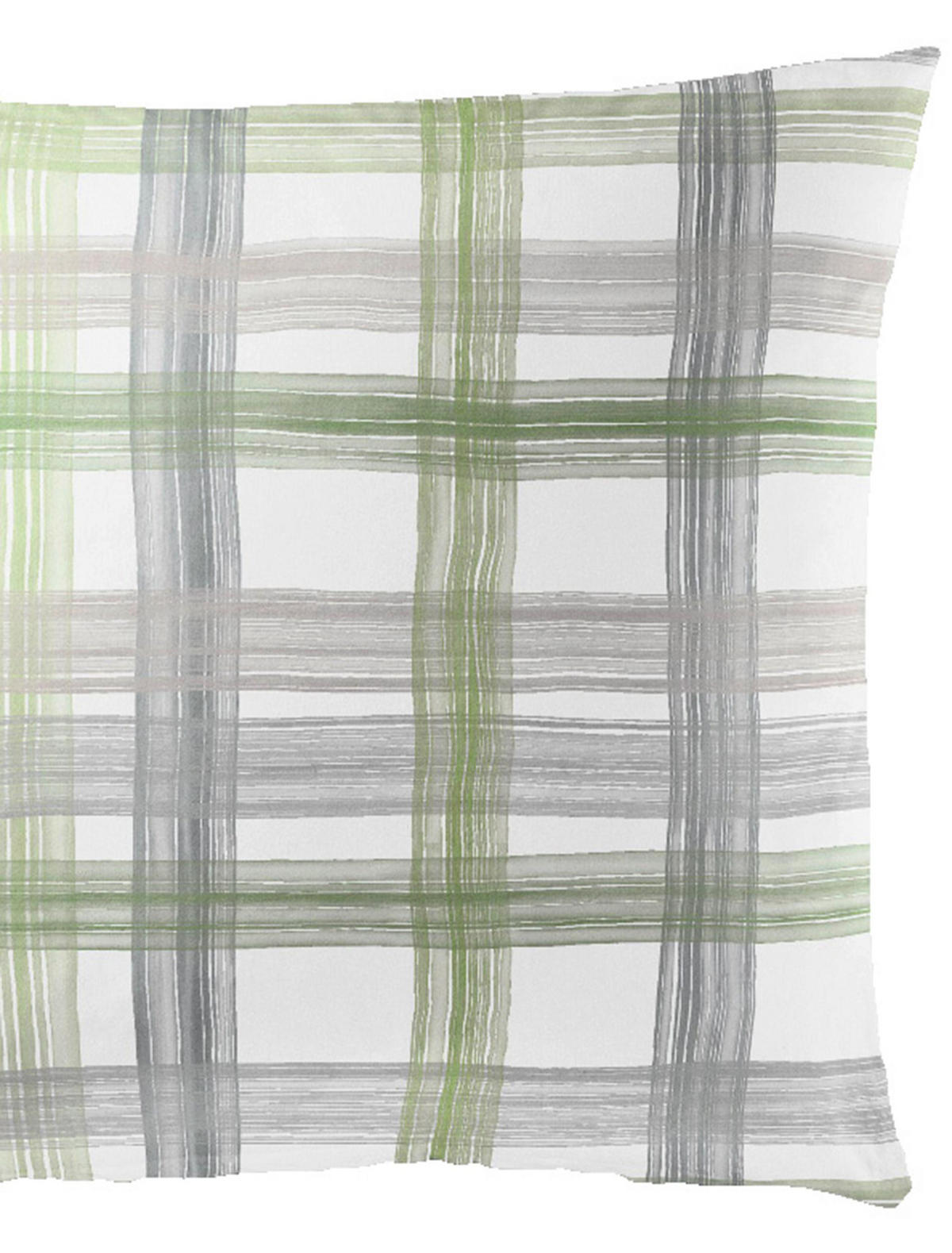 BETTWÄSCHE Seersucker 6958 - Grün, Textil (135/200cm) - Bierbaum