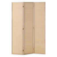 PARAVENT 120/170 cm Natur Holz Bambus - Braun, Naturmaterialien/Holz (120/170/2cm) - Homestyle4u