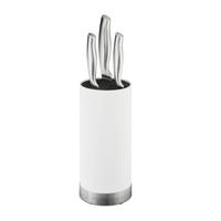 MESSERBLOCK rund - Multicolor, Kunststoff/Metall (11/22/11cm) - Relaxdays