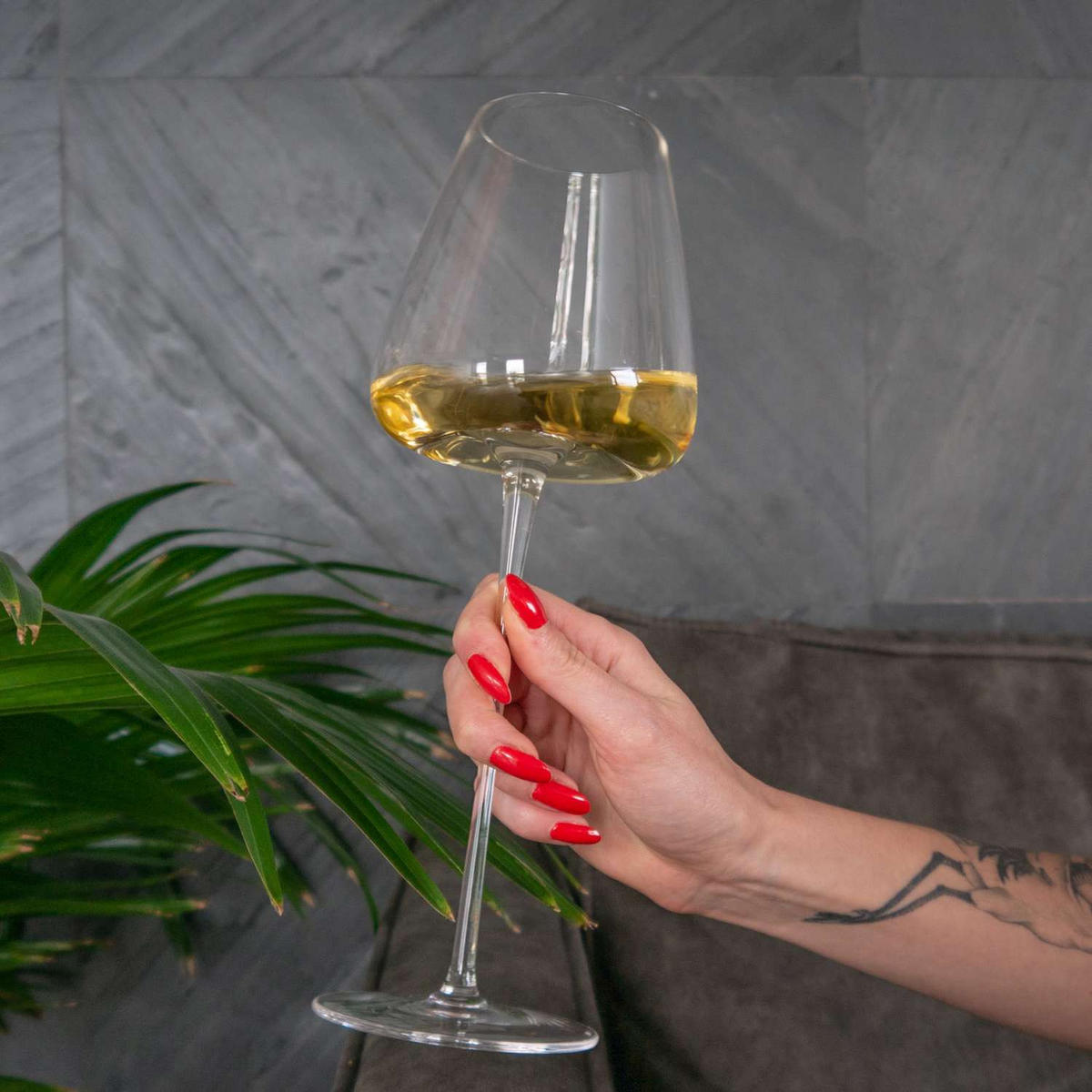 WEINGLÄSER 500 ml (2er Set) - Transparent, Glas (0.5L) - Intirilife