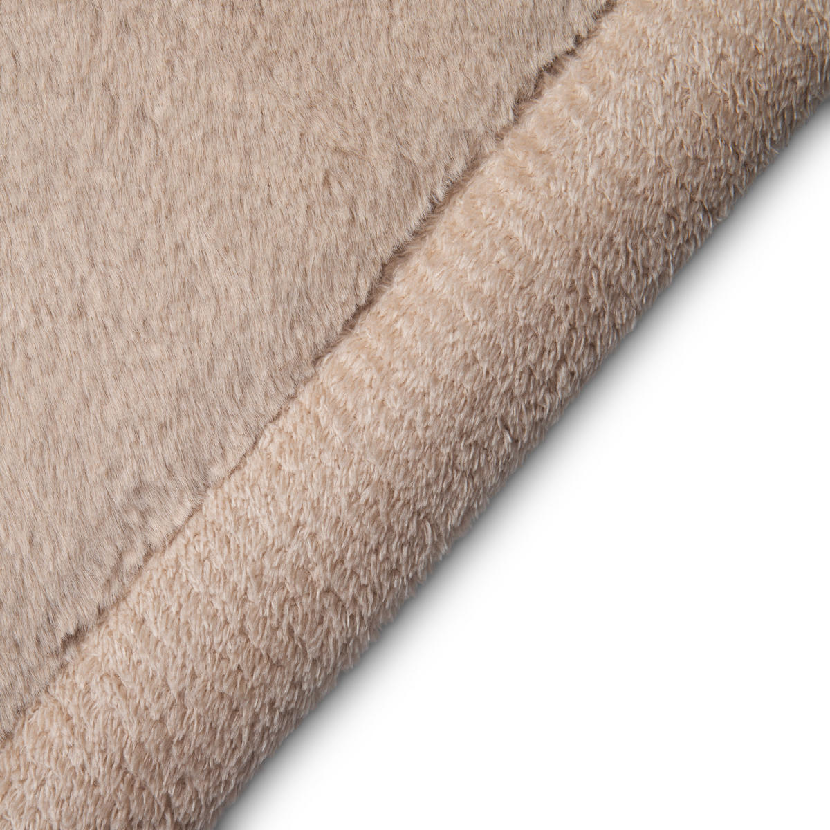 KINDERTEPPICH FLUFFIN beige kuschelig waschbar 120/170 cm - Beige, Textil (120/170cm) - Tapiso