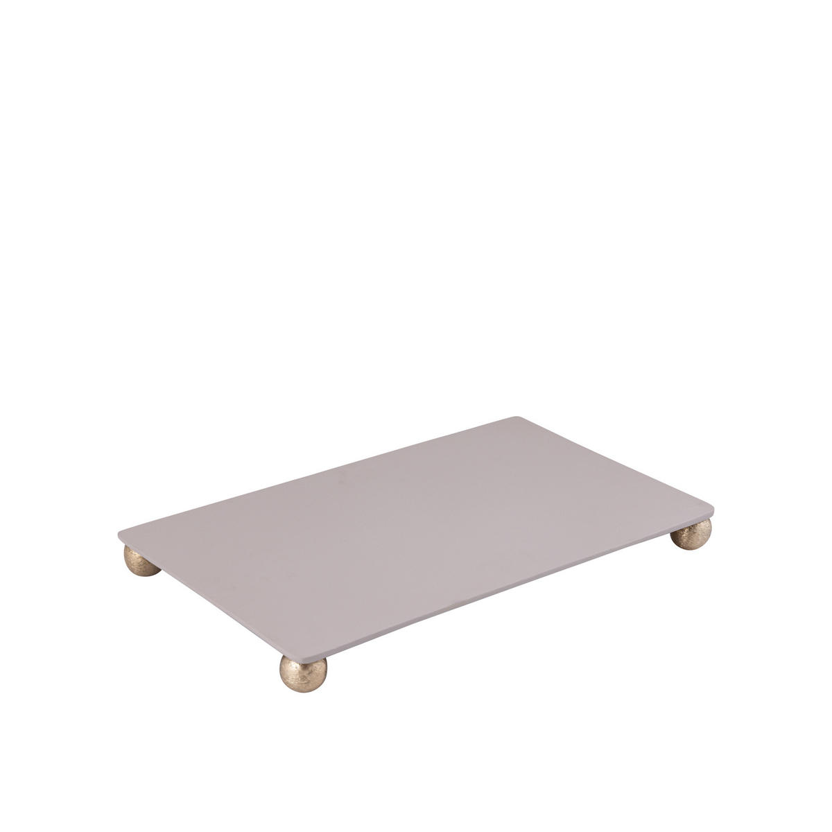 SCHALE Uchizi Beige 49/29.5/4cm - Beige, Metall (4cm) - PTMD Collection
