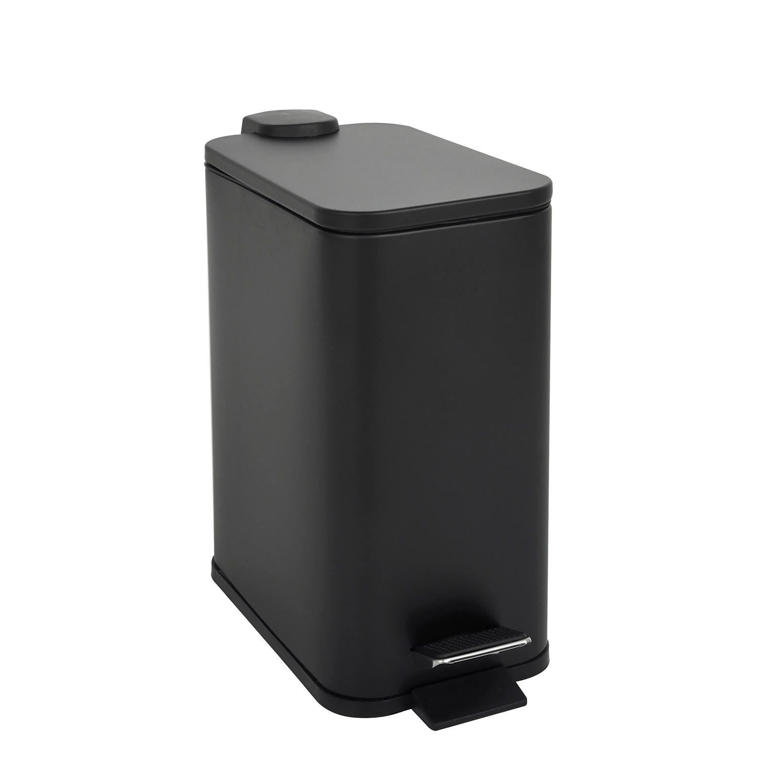 MÜLLEIMER ST5 5L Schwarz - Schwarz, Metall (14/28/29cm) - SVITA