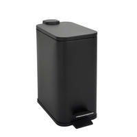 MÜLLEIMER ST5 5L Schwarz - Schwarz, Metall (14/28/29cm) - SVITA