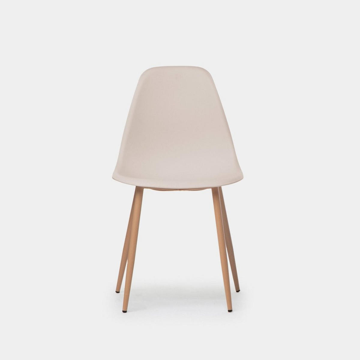 STUHL FÜR DRAUSSEN Nina Beige 45 cm x 80 cm - Beige, Kunststoff (45/80/53cm) - Klast Home