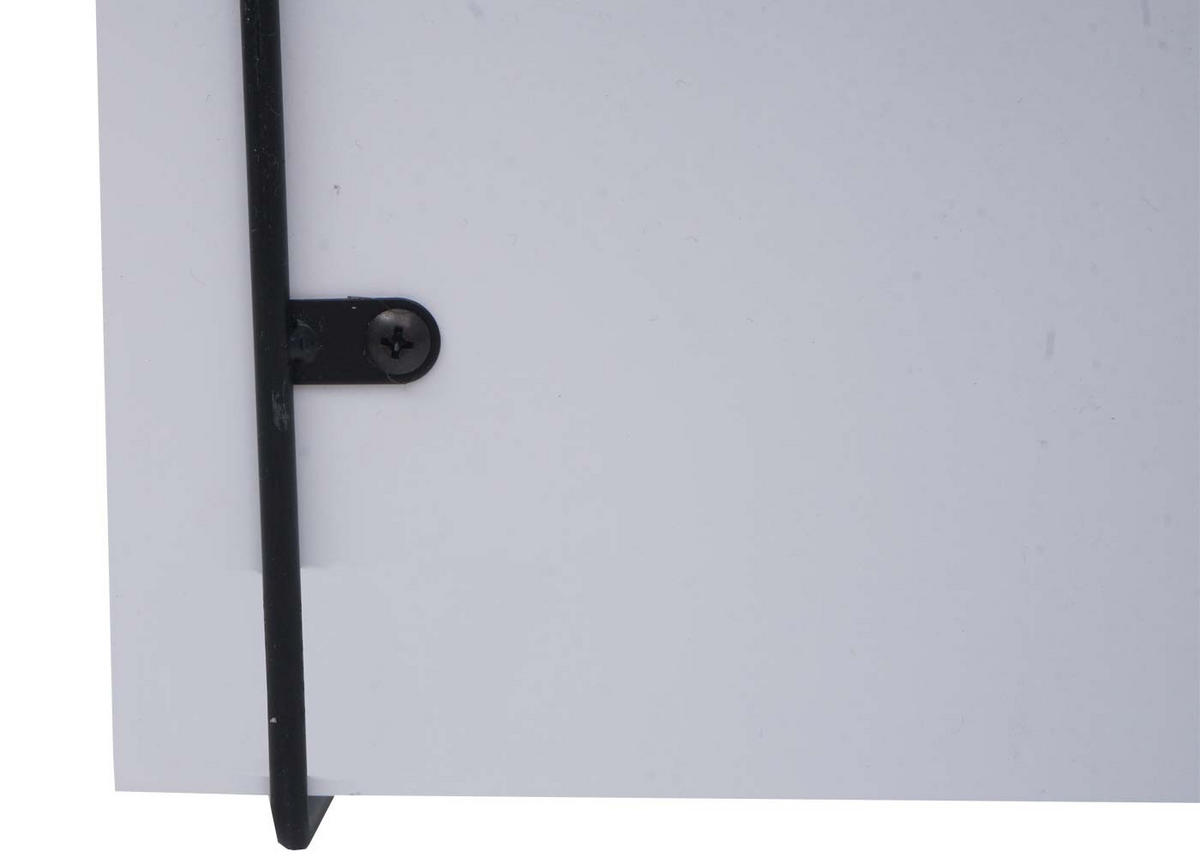 WANDREGAL Weiß - Weiß, Holz (40/40/13cm) - MCW