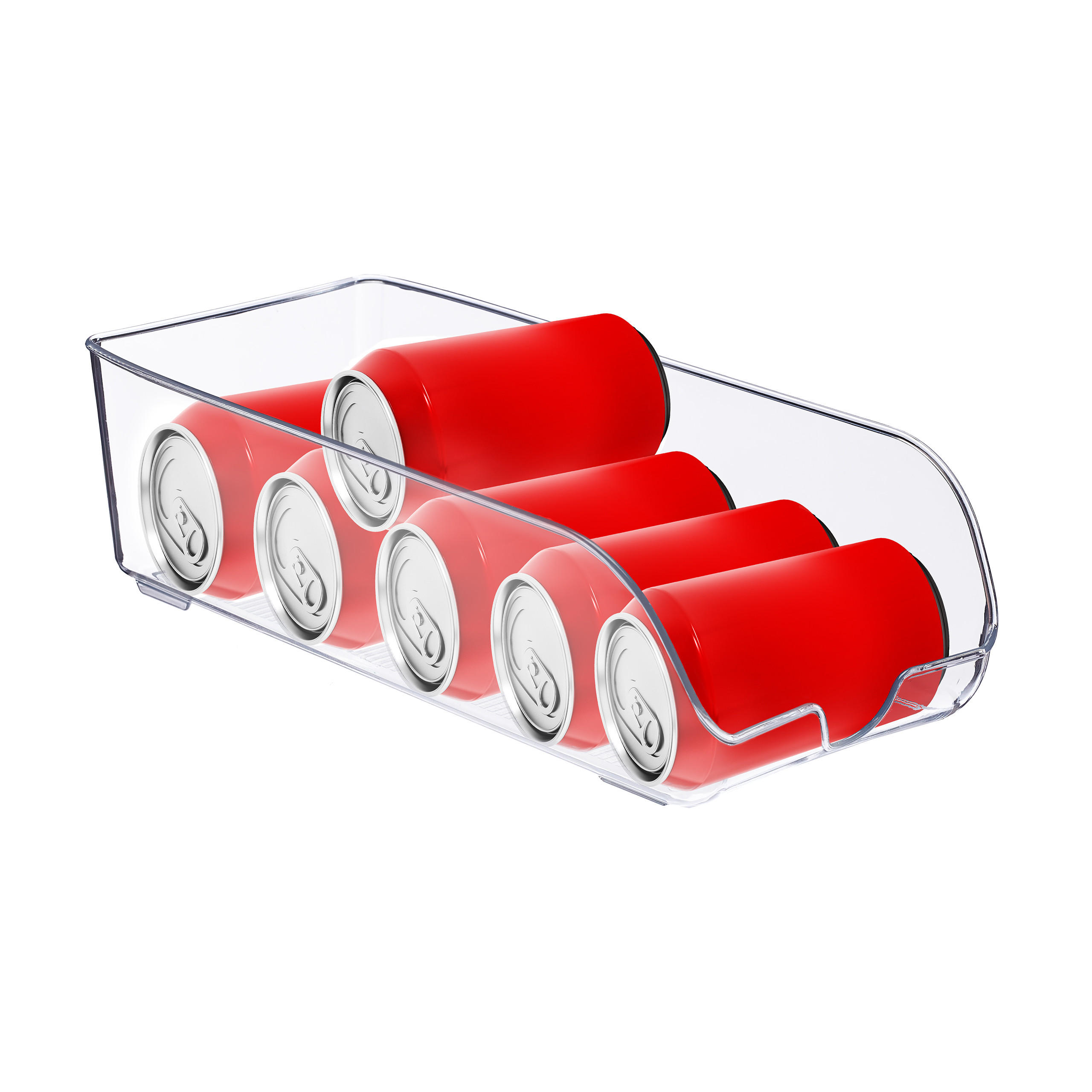 KÜHLSCHRANK-ORGANIZER - Transparent, Kunststoff (16/10/35cm) - Relaxdays