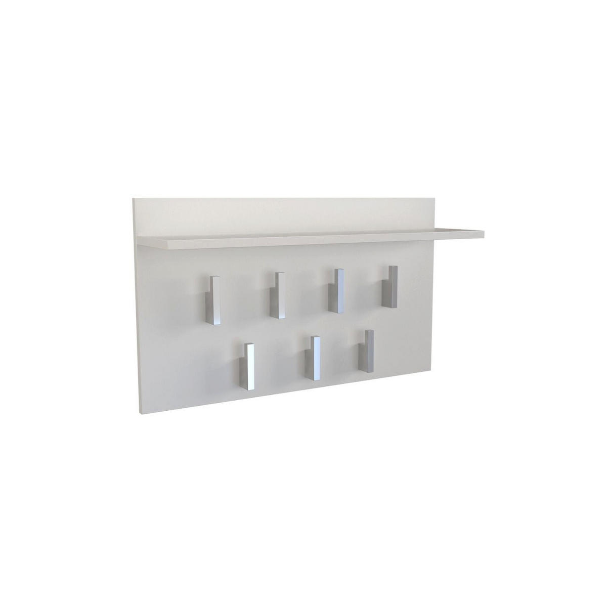 GARDEROBE Gina - Schwarz, Holzwerkstoff (70/40/20cm) - kommodly