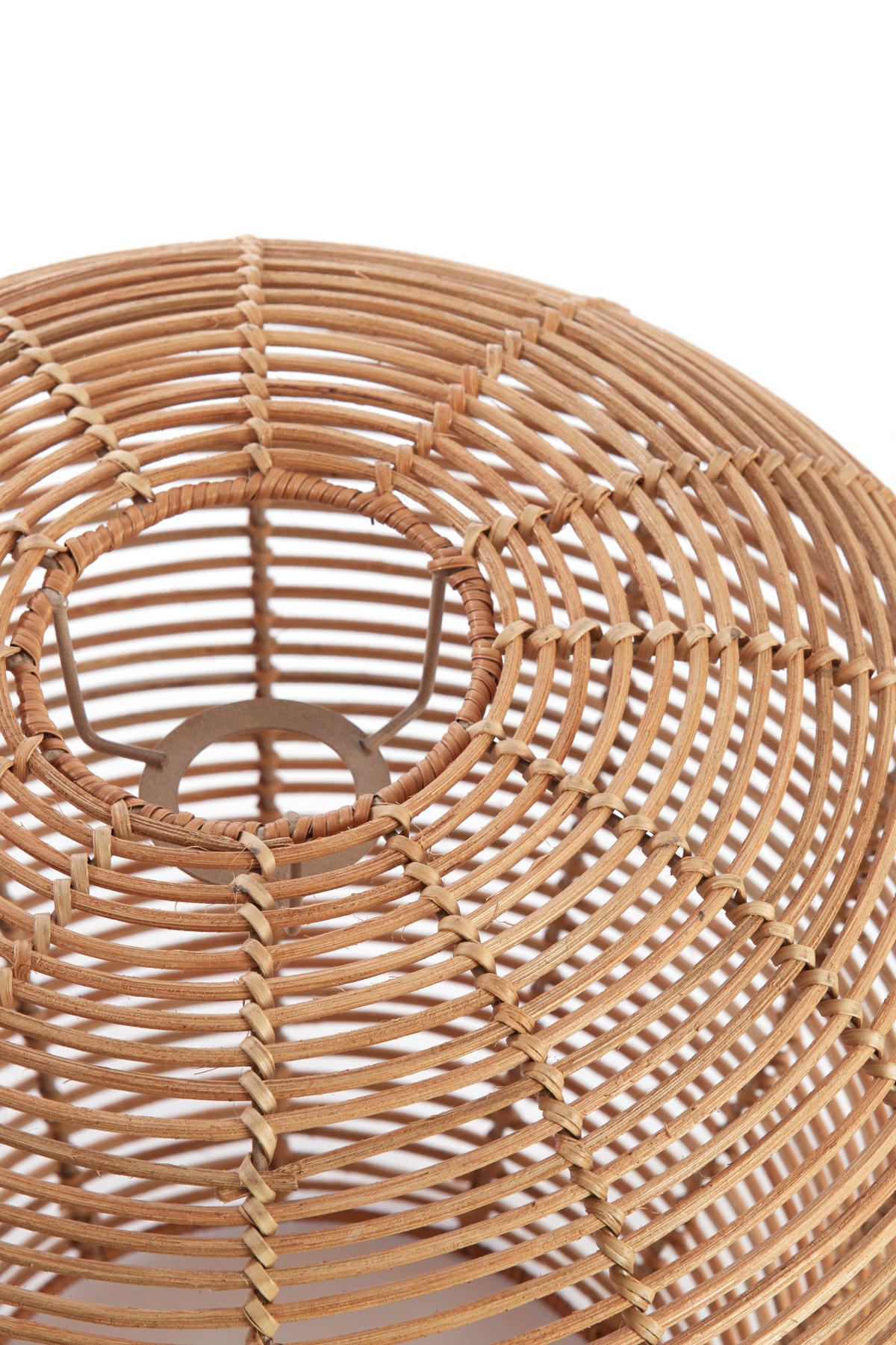LAMPENSCHIRM Lettland Braun Ø38/35 cm - Braun, Holz (38/38/35cm) - Light & Living