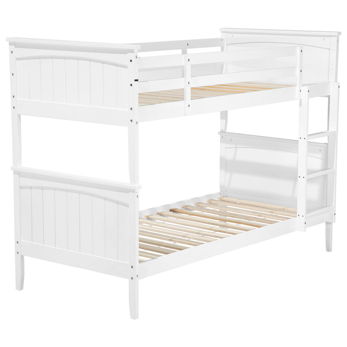HOCHBETT 90/200cm Weiß Albon - Weiß, Holz (90/200cm) - Beliani