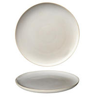 ASA Selection Frühstücksteller / Dessertteller Saisons Sand ø 21 cm - 4 Stück - Creme, Keramik (1/2/1cm)