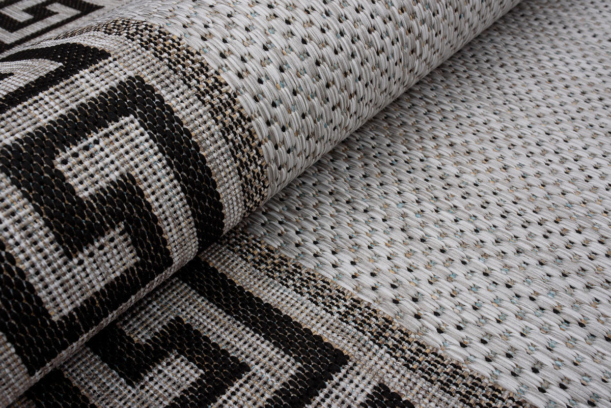 TEPPICH MELISSA Grau 60/200 cm - Grau, Kunststoff (60/200cm) - Tapiso