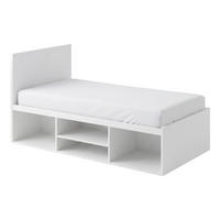 JUGENDBETT Mini - Weiß, Holzwerkstoff (90/200cm) - MIRJAN24