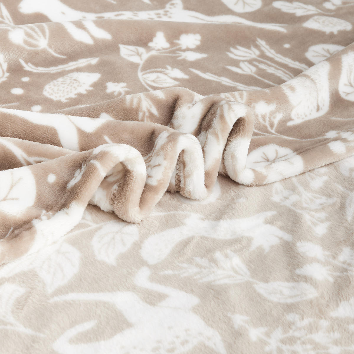 DECKE Misne - Beige, Textil (200/220cm) - home&you