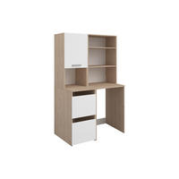 WASCHMASCHINENMÖBEL - 111.2cm x 66.8cm - Holzspan - naturfarben hell, weiß - ERKANO - Naturfarben, Holz (111.2/184.4/66.8cm) - Vente-Unique