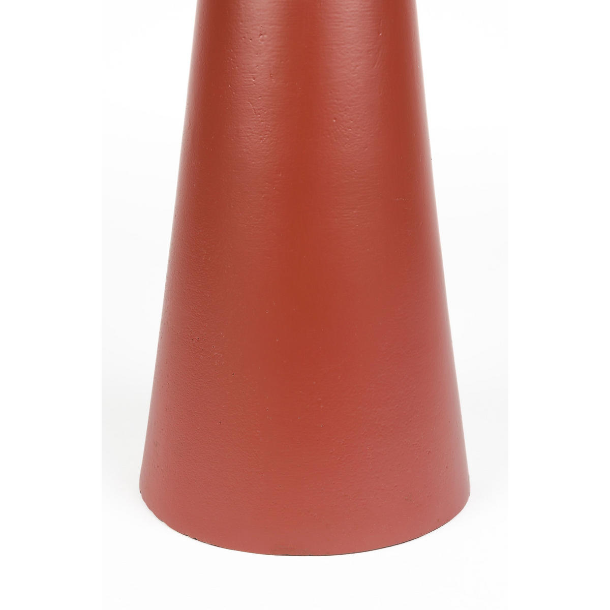 BEISTELLTISCH Flos Rund 28 cm Rot - Rot, Metall (28/28/56cm) - Zuiver