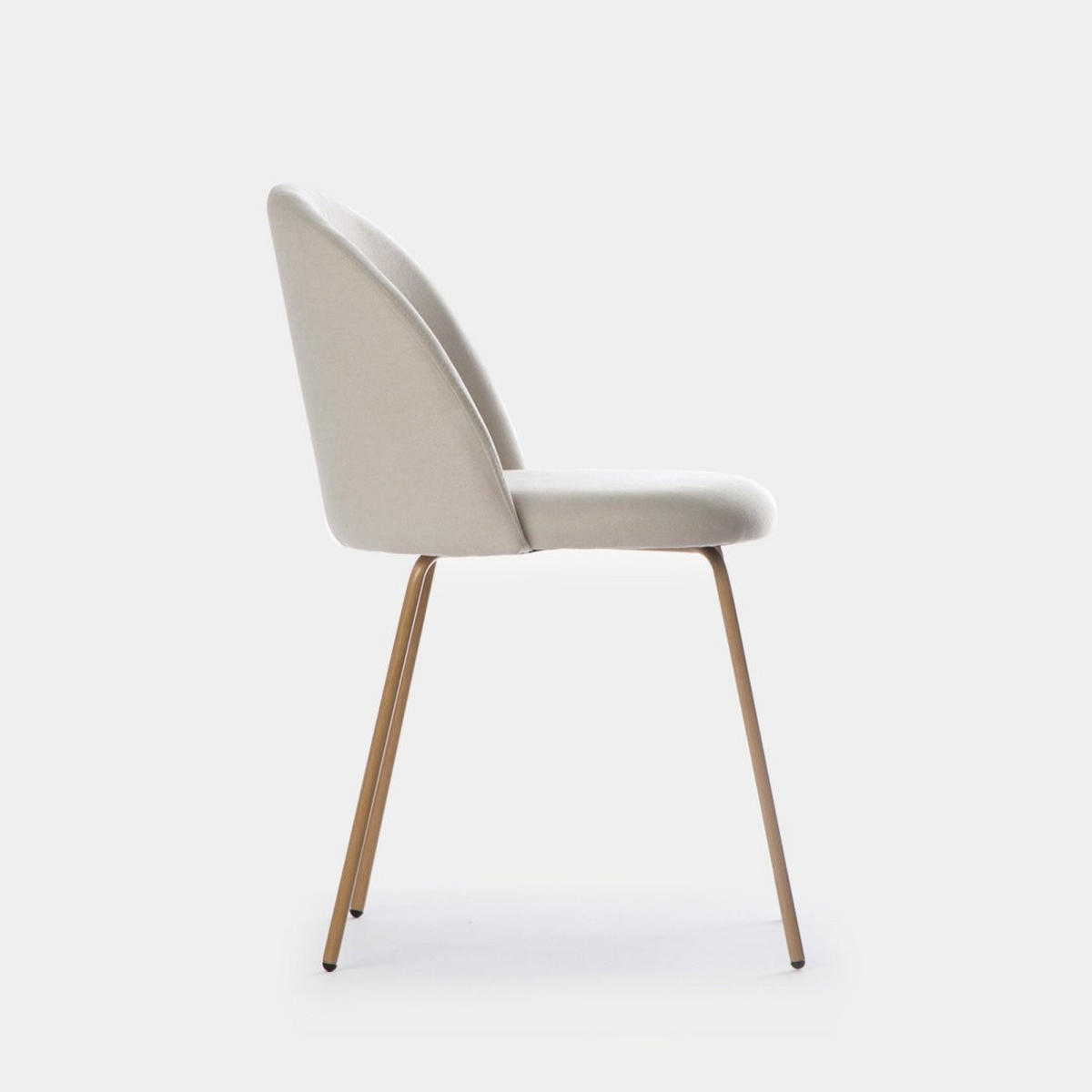 ESSZIMMERSTUHL Olivia Beige 48 cm x 81 cm 4er-Set - Beige, Textil (48/81/53cm) - Klast Home