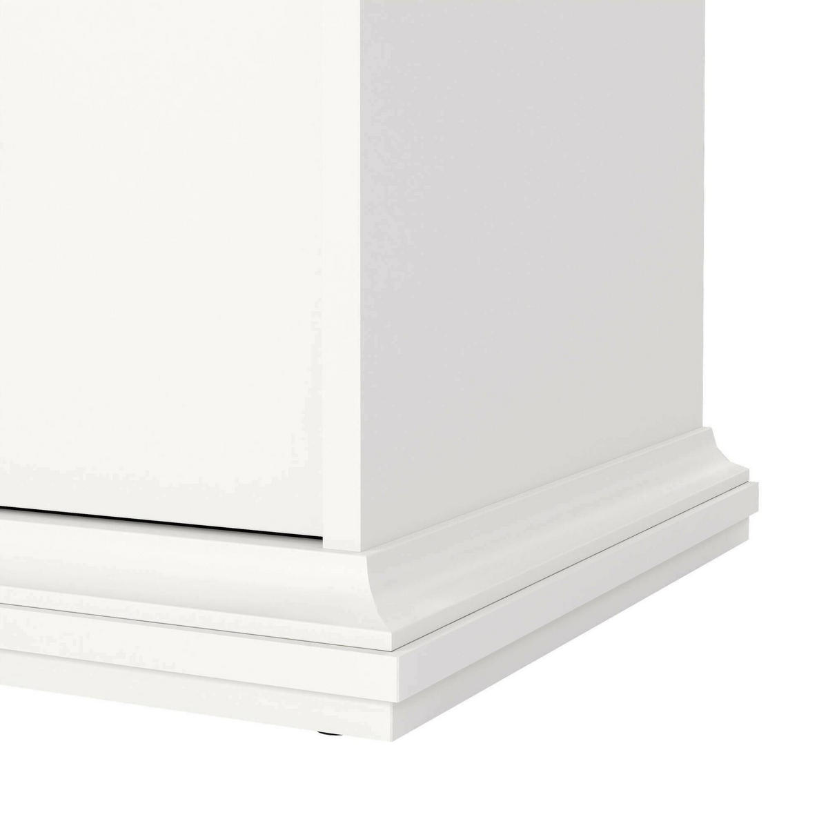 KOMMODE Weiß 48.5/96.2/86.9 cm - Weiß, Holzwerkstoff (96/87/49cm) - DMORA