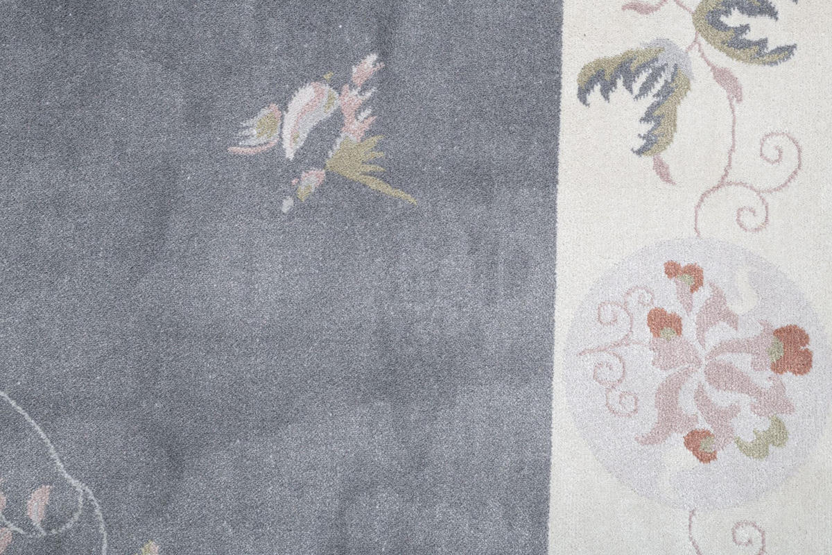 FLACHWEBETEPPICH Cherina 200x290 cm - Grau, Textil (200/290cm) - Gino Falcone