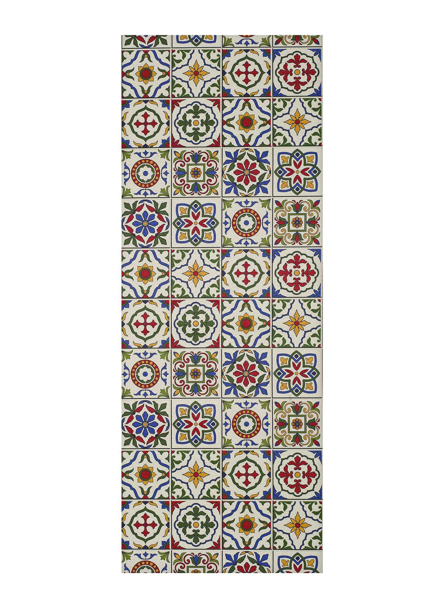 VINYL-KÜCHENTEPPICH Mehrfarbig Sprinty 52/100 cm - Multicolor, Kunststoff/Textil (52/100cm) - Atticgo