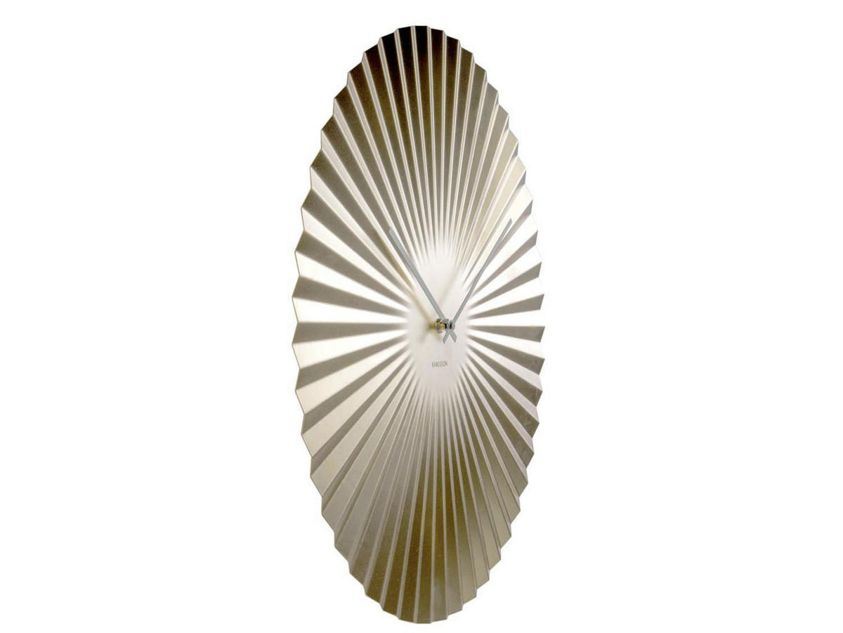 WANDUHR Sensu XL Ø50 cm - Goldfarben, Metall (50/50/3.5cm) - Karlsson