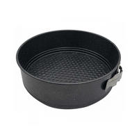 SPRINGFORM Schwarz 18/18/6.8 cm 12055 - Schwarz, Metall (18/6.8/18cm) - Kinghoff 