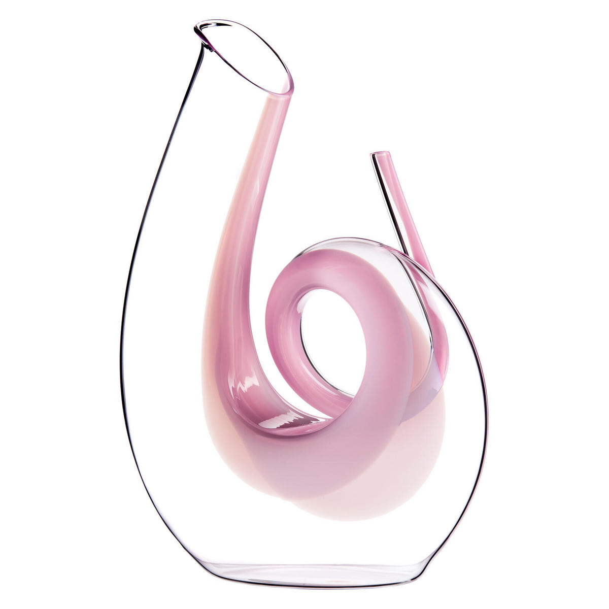 DEKANTER Curly pink 26,5 cm - Pink, Glas (0.75L) - Riedel