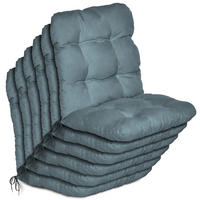 NIEDERLEHNER Flair NL 100x50x8cm Taubenblau (6tlg) - Blaugrau, Textil (50/100cm) - Beautissu 