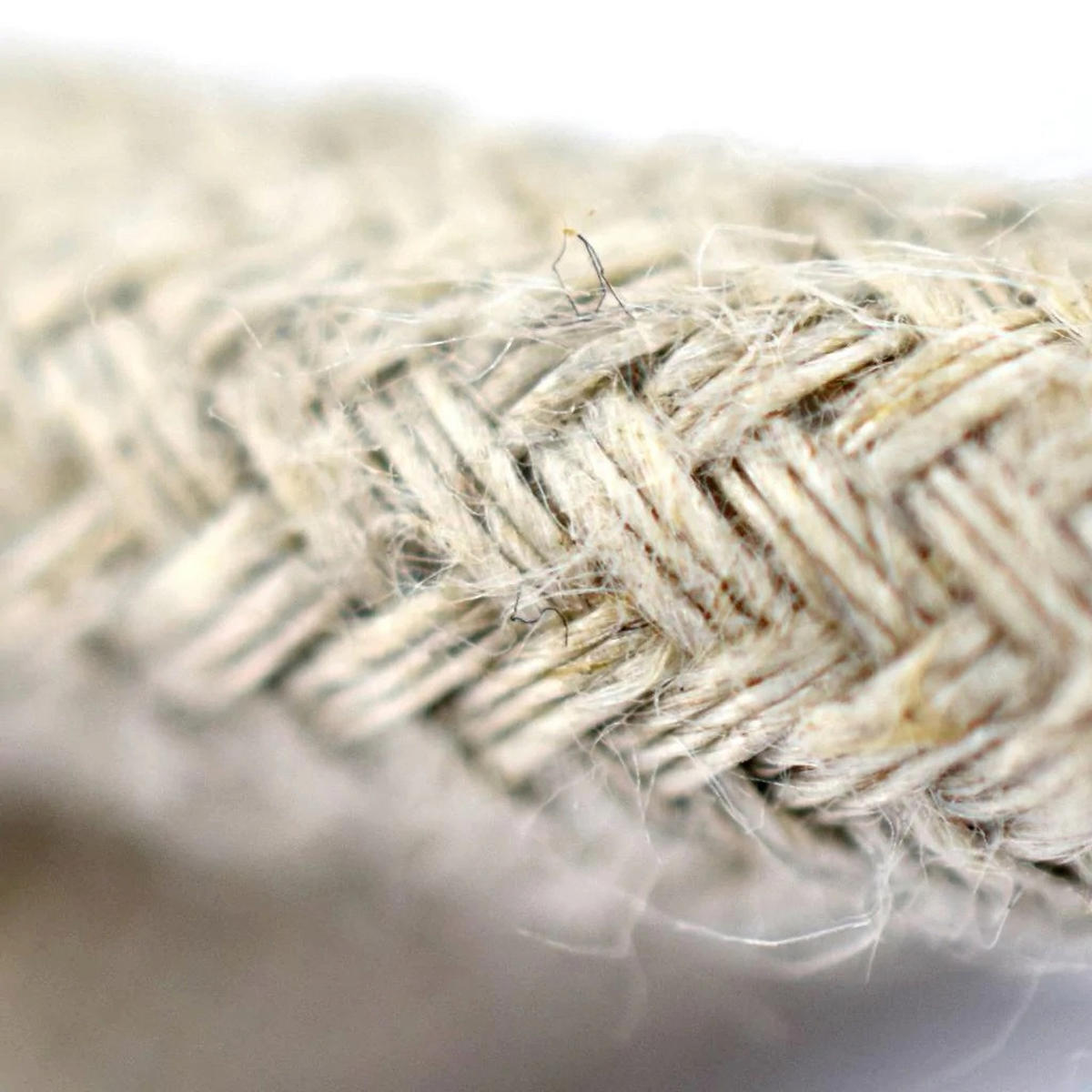 HÄNGELAMPE Bala mit Kabel und Schalter weiß - Naturfarben/Weiß, Textil (450/1/450cm) - HOOPZI