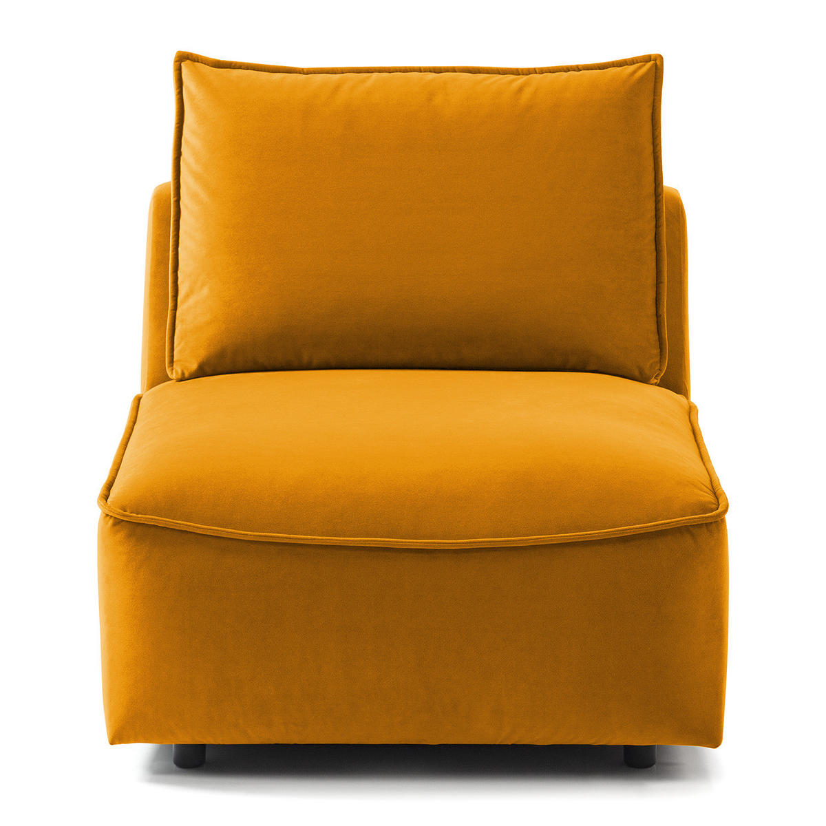 MODULSESSEL - Orange, Holz/Textil (80/82/99cm) - home24