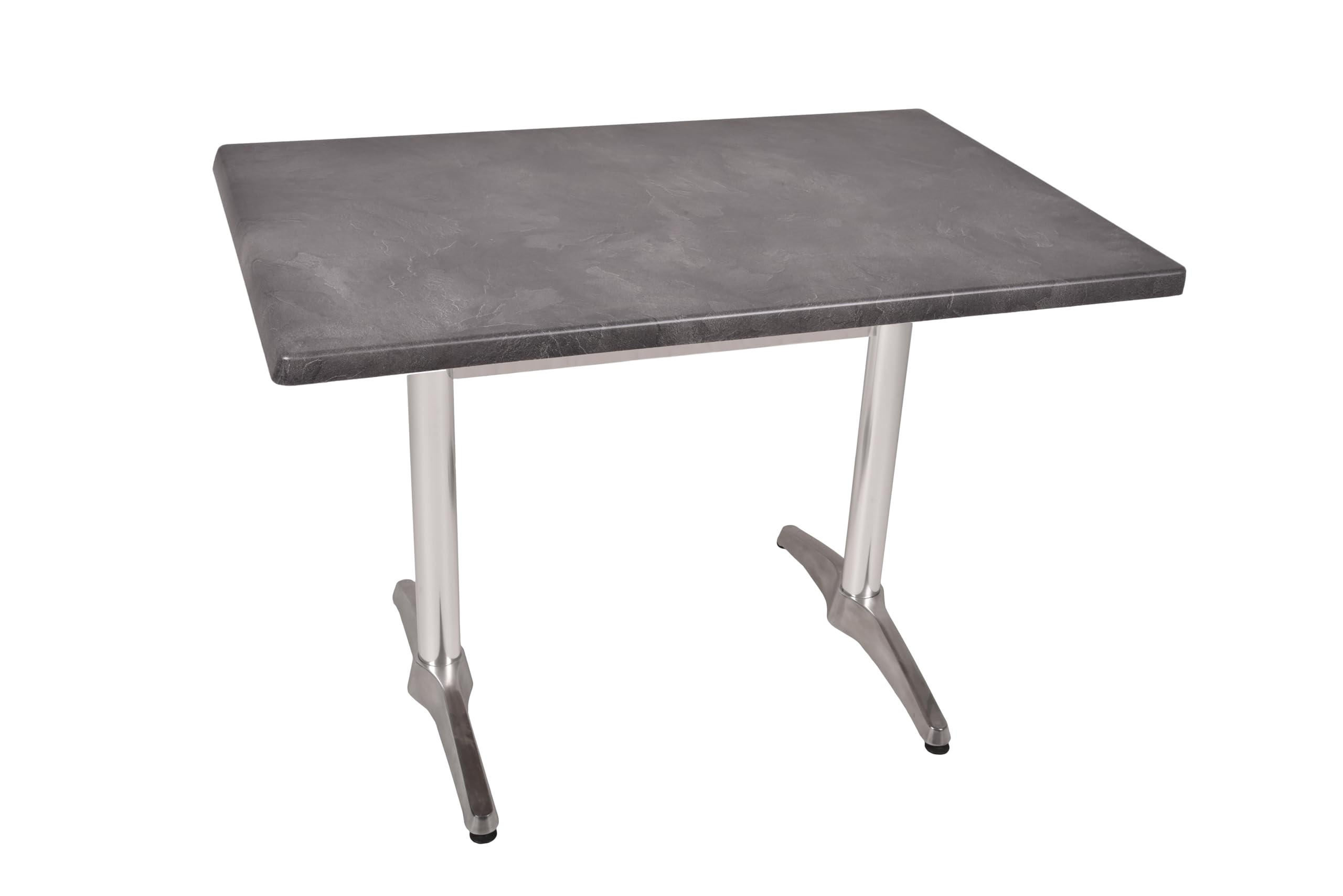 Deluke Bistrotisch Schwarz 70x66x110 cm