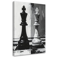 LEINWANDBILD Hobby und Bildung 20x30cm - Schwarz, Textil (20/30cm) - Feeby