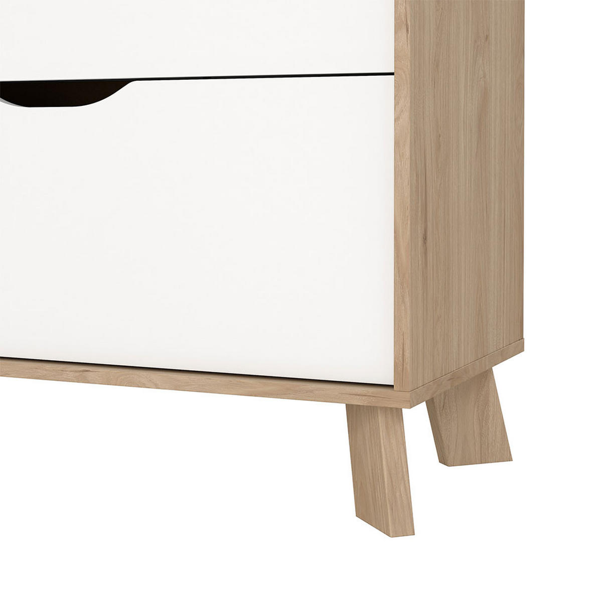 KOMMODE, Ikast, Eiche, Holzwerkstoff, 79 x 40 x 93 cm - Eichefarben, Holzwerkstoff (79/93/40cm) - ebuy24