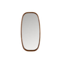 WANDSPIEGEL Nyko Spiegel/ 80x40 cm Braun - Beige, Holz (40/80/5cm) - Housecraft Living