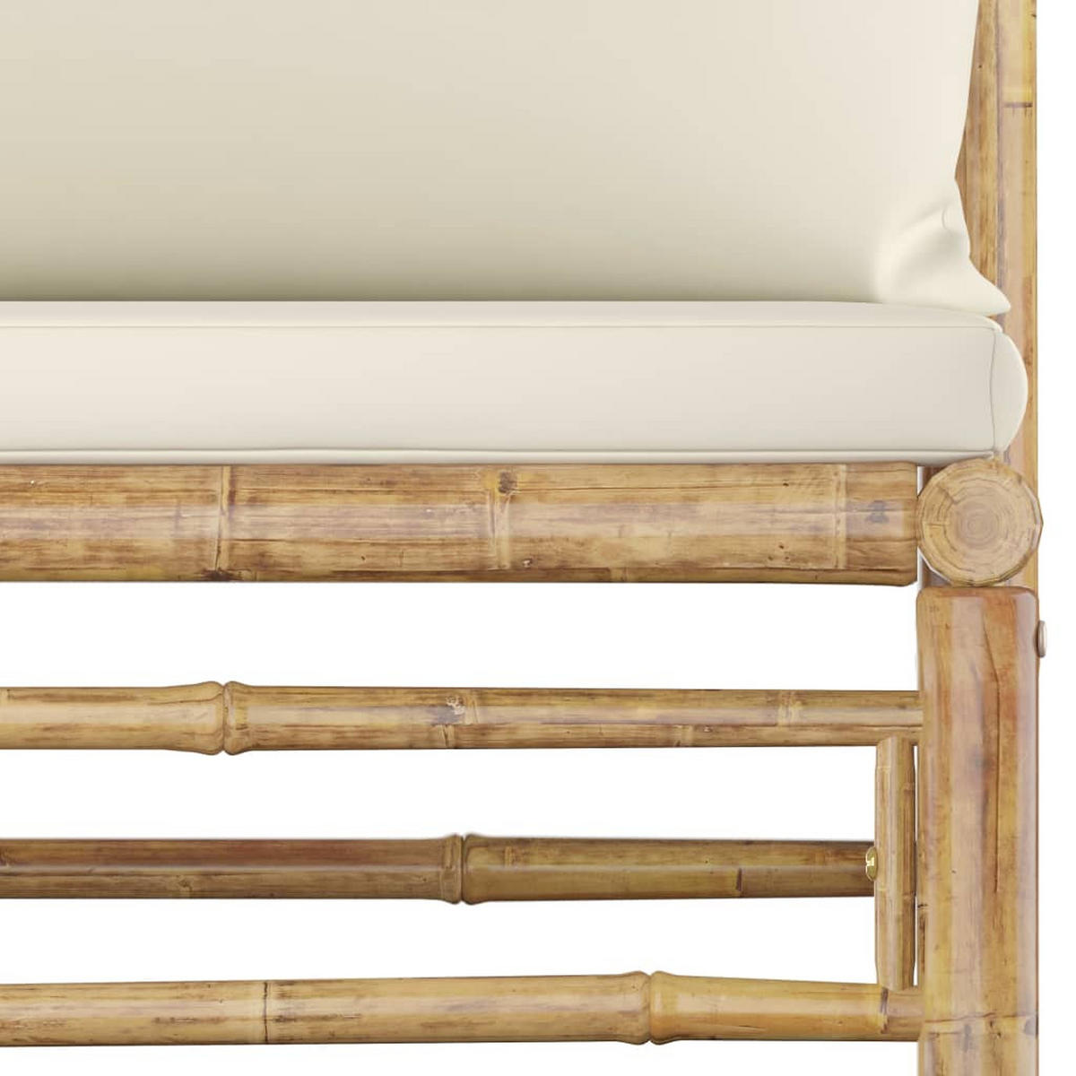 GARTENSET Renner 5-teilig - Weiß, Naturmaterialien - Nettlife