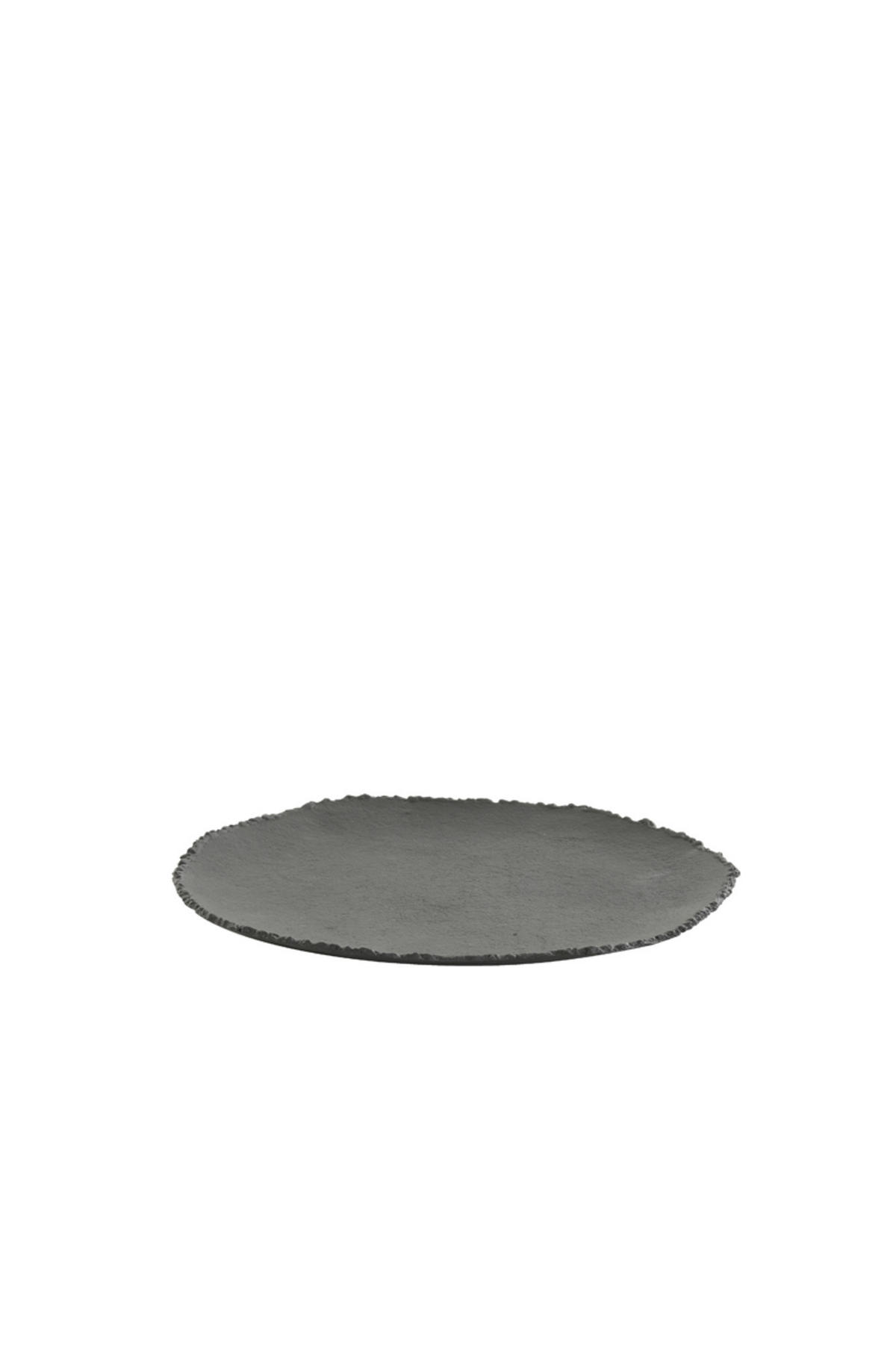 SCHALE Xibor Schwarz 35/34/2 cm - Schwarz, Metall (2cm) - Light & Living