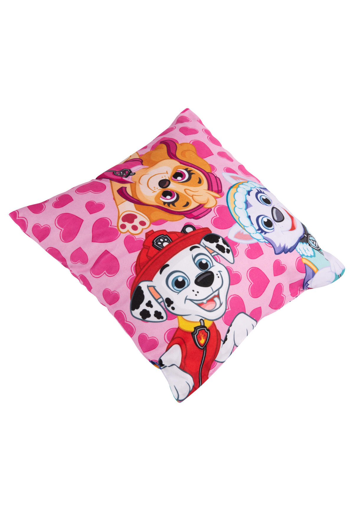KINDERKISSEN Paw Patrol Girl's Time Rosa 30 x 30 cm - Rosa, Textil (30/30cm) - United Labels