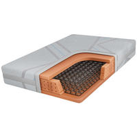 FEDERKERNMATRATZE VENA - 120/200 - H3 - Lux - Hellgrau, Textil (120/200cm) - MKS