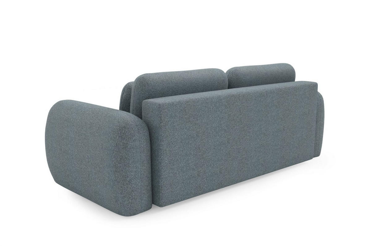 SCHLAFSOFA Gaston - Anthrazit, Holzwerkstoff/Textil (266/95/110cm) - Fun Möbel