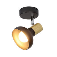STRAHLER Aue 1-flammig 11/10/140 cm - Schwarz, Metall (11/10/140cm) - Nettlife